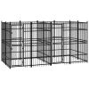 Outdoor Dog Kennel Steel 79.3 ftÂ¬â‰¤