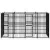 Outdoor Dog Kennel Steel 79.3 ftÂ¬â‰¤