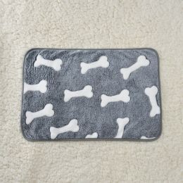 For Common Dogs Blanket Non-slip Seat Cushion (Option: Bone-25x25cm)